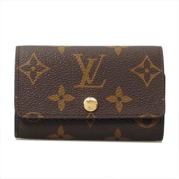 09676 1 Louis Vuitton Multiclés 6 Key Case Monogram