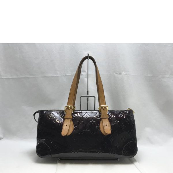 09878 2 LOUIS VUITTON Rosewood Avenue Amarant Vernis Handbag