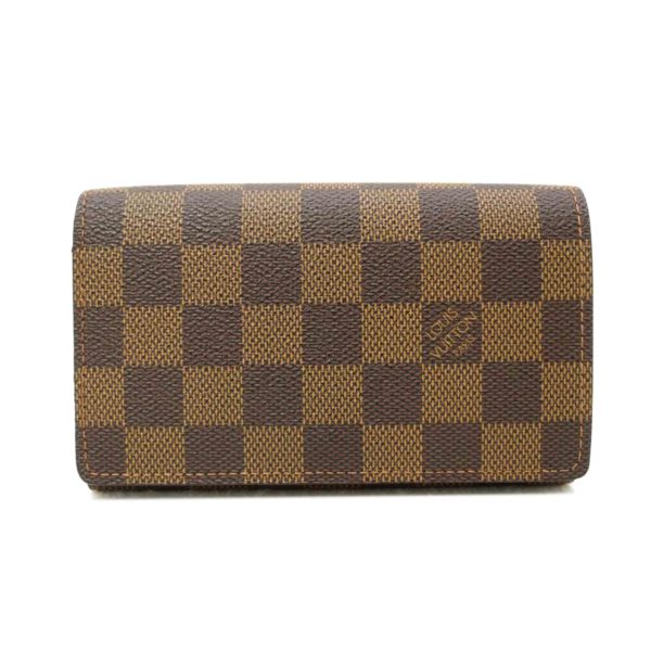 09913 1 Louis Vuitton Portefeuil Tresor Damier Ebene Wallet