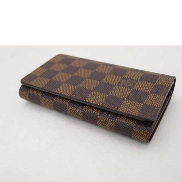 09913 3 Louis Vuitton Portefeuil Tresor Damier Ebene Wallet