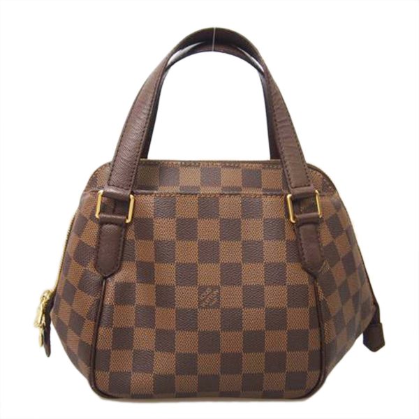 09942 1 Louis Vuitton Belem Damier Tote Bag Brown