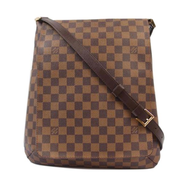 09959 1 Louis Vuitton Musette Shoulder Bag Damier Ebene