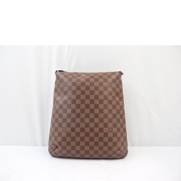 09959 2 Louis Vuitton Musette Shoulder Bag Damier Ebene