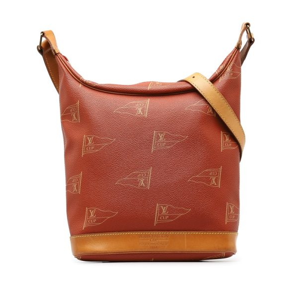 0gj2s5javlo04bn7 1 Louis Vuitton Cup Le Touquet Shoulder Bag M80027 Red