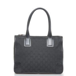 1 0094525 1 Gucci Interlocking G Chain Shoulder Bag Gray