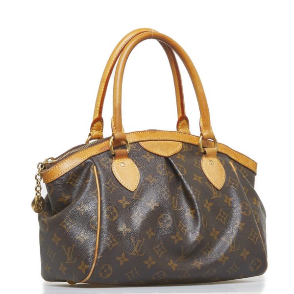 1 0102602 2 Louis Vuitton Monogram Tivoli PM Handbag M40143 Brown