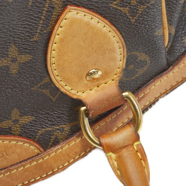 1 0102602 7 Louis Vuitton Monogram Tivoli PM Handbag M40143 Brown