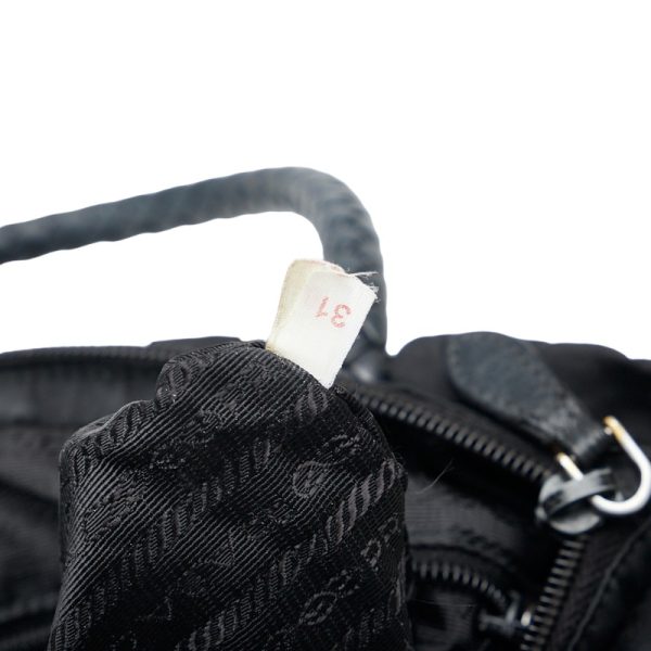 1 0113168 10 Prada Handbag BN1631 Black Nylon