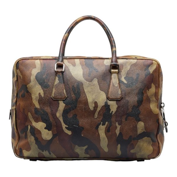 1 0116247 3 Prada Camouflage Camouflage Handbag Khaki Multicolor