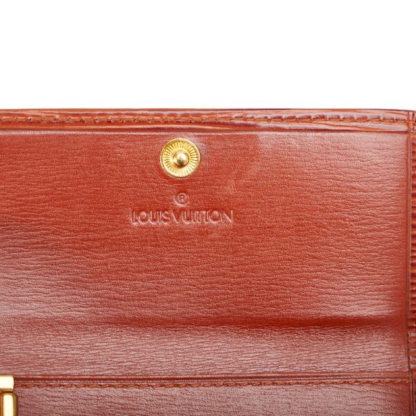 1 0116943 7 Louis Vuitton Epi Multicle 6 series key case Kenyan brown leather