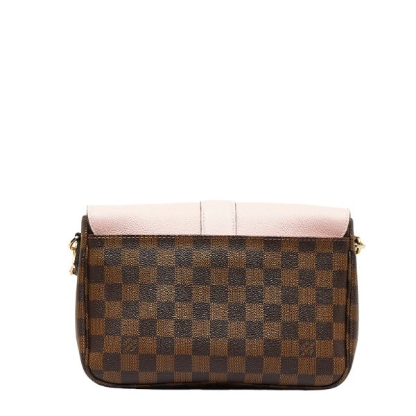 1 0118523 3 Louis Vuitton Damier Clapton Shoulder Bag Magnolia Pink