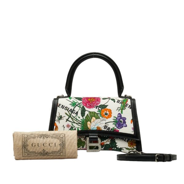 1 0122764 1 Gucci Hacker Project x Balenciaga Flora Hourglass 2WAY Multicolor