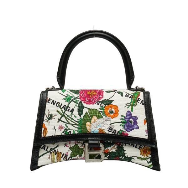 1 0122764 2 Gucci Hacker Project x Balenciaga Flora Hourglass 2WAY Multicolor