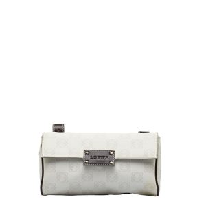 1 0123746 1 Bottega Veneta Intrecciato Leather Body Bag Gray