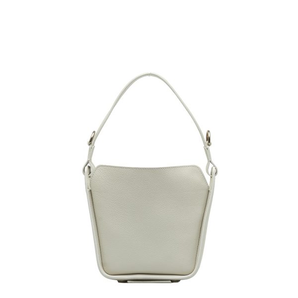 1 0123821 4 Balenciaga Tool 20 North South XS Shoulder Bag 2WAY White