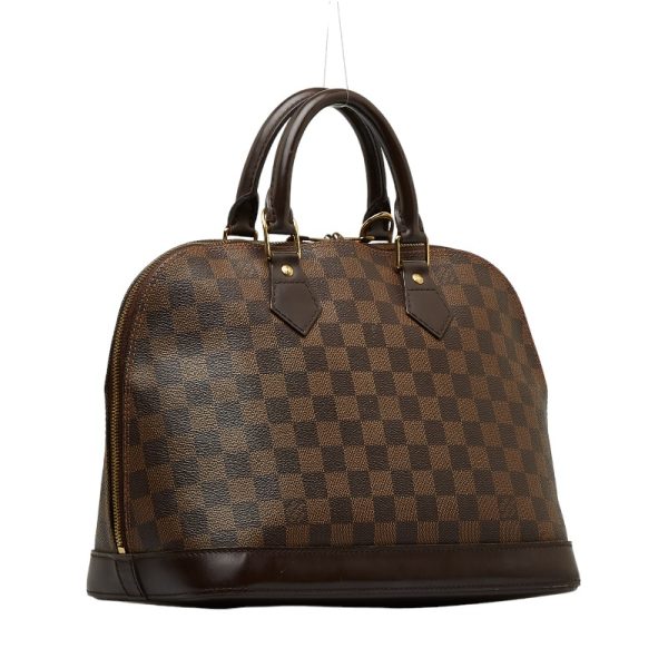 1 0126231 2 Louis Vuitton Damier Alma Handbag N51131 Brown