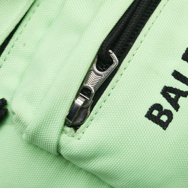 1 0127164 6 Balenciaga Waist Nylon Body Bag Light Green