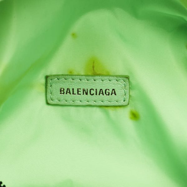 1 0127164 8 Balenciaga Waist Nylon Body Bag Light Green