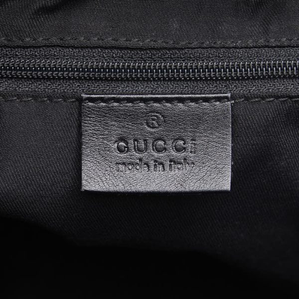 1 0127964 7 Gucci Abbey Shoulder Bag Black Leather