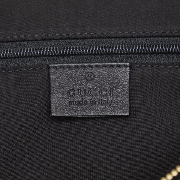 1 0127971 7 Gucci Abbey Shoulder Bag Black Leather