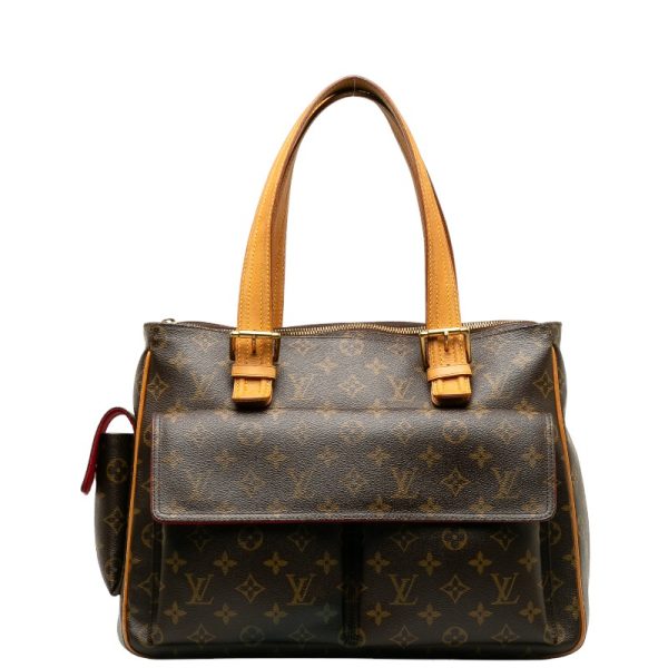 1 0129238 1 Louis Vuitton Monogram Multiple Cite Tote Bag M51162 Brown