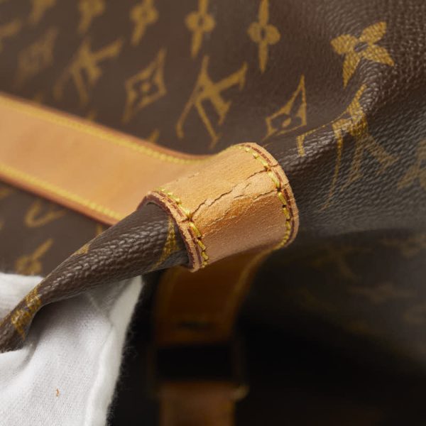 1 0131358 5 Louis Vuitton Monogram Keepall 50 Boston Bag M41426 Brown