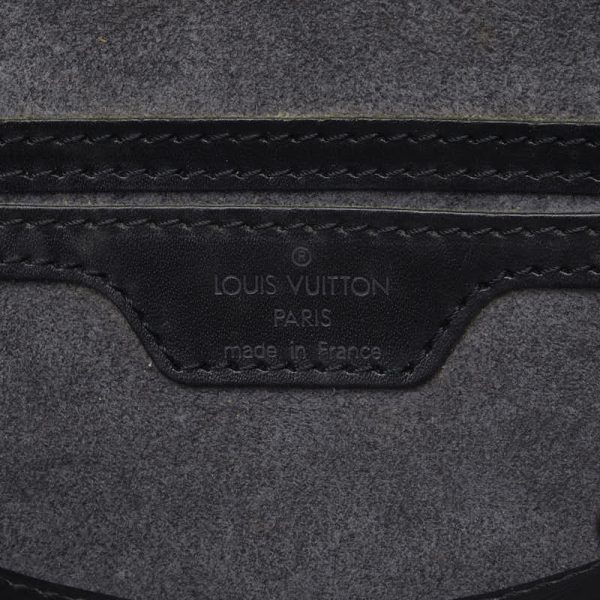 1 0131370 11 Louis Vuitton Epi Soufflo Handbag M52222 Noir Black Leather