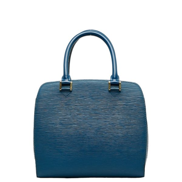 1 0131371 3 Louis Vuitton Epi Pont Neuf Handbag M52055 Toledo Blue Leather