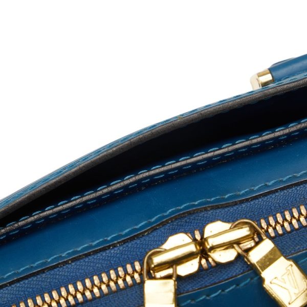 1 0131371 7 Louis Vuitton Epi Pont Neuf Handbag M52055 Toledo Blue Leather