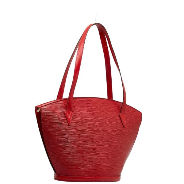 1 0131379 2 Louis Vuitton Epi Saint Jacques Shoulder Bag M52267 Castilian Red