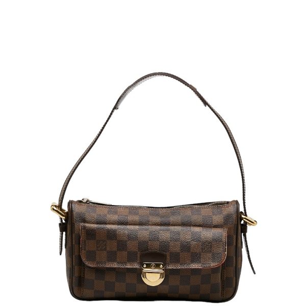 1 0131440 1 Louis Vuitton Damier Ravello GM Shoulder Bag Brown