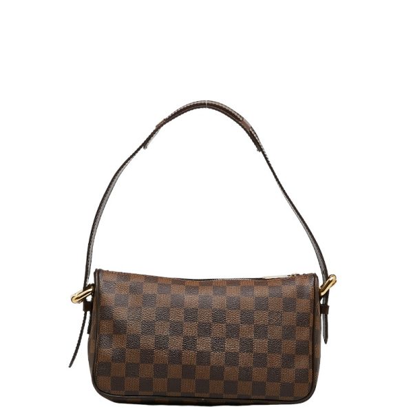 1 0131440 3 Louis Vuitton Damier Ravello GM Shoulder Bag Brown