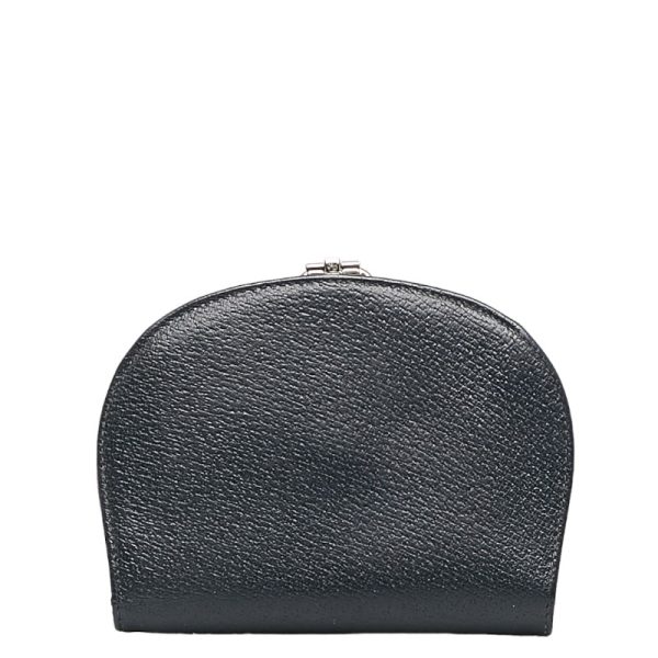 1 0131503 3 Gucci Bifold Wallet Navy Leather