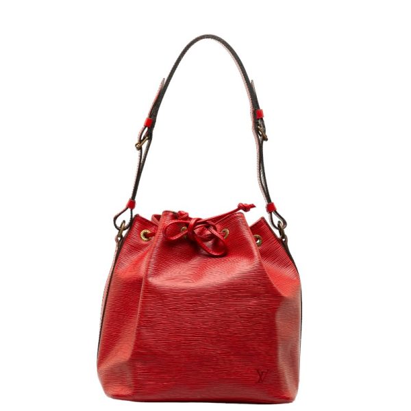 1 0132662 1 Louis Vuitton Epi Petit Noe Shoulder Bag M44107 Castilian Red