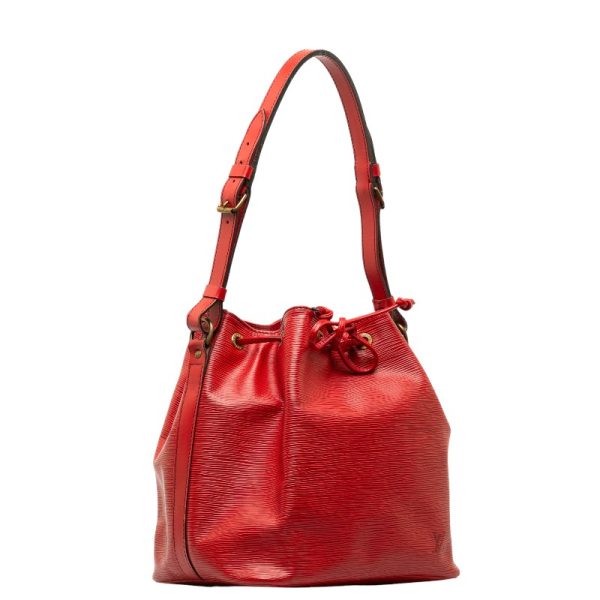 1 0132662 2 Louis Vuitton Epi Petit Noe Shoulder Bag M44107 Castilian Red