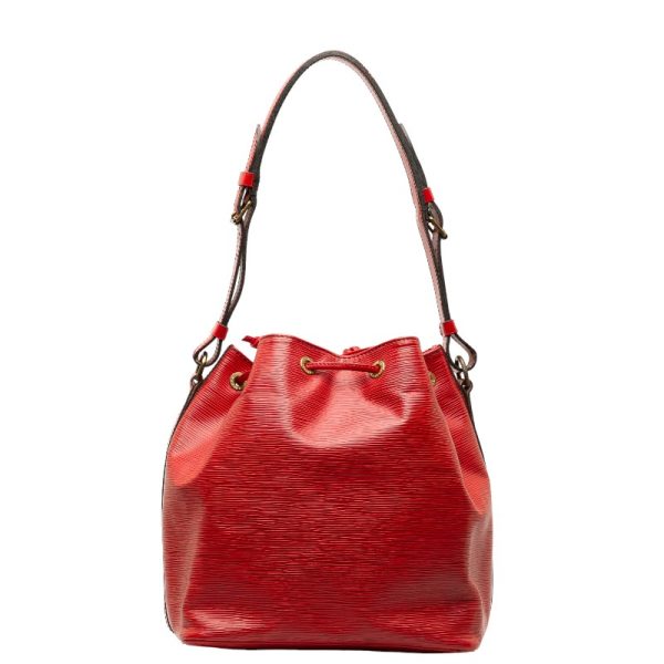 1 0132662 3 Louis Vuitton Epi Petit Noe Shoulder Bag M44107 Castilian Red