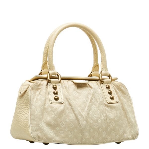 1 0132746 2 Louis Vuitton Monogram Mini Trapeze PM M40061 Dune Leather