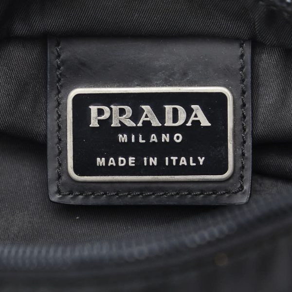 1 0134187 8 Prada Crossbody Shoulder Bag B7338 Black Nylon