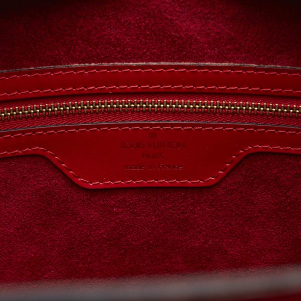 1 0135013 10 Louis Vuitton Epi Saint Jacques Shoulder Bag Castilian Red