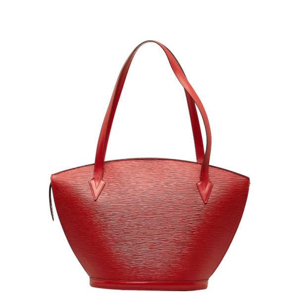 1 0135013 3 Louis Vuitton Epi Saint Jacques Shoulder Bag Castilian Red