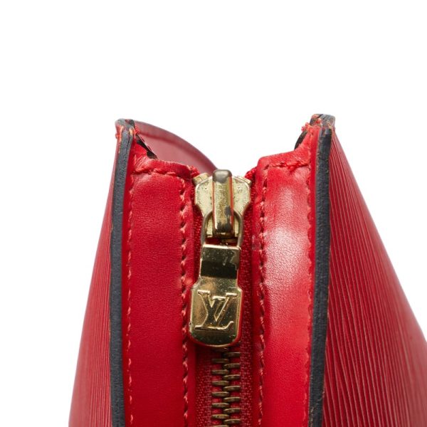 1 0135013 8 Louis Vuitton Epi Saint Jacques Shoulder Bag Castilian Red