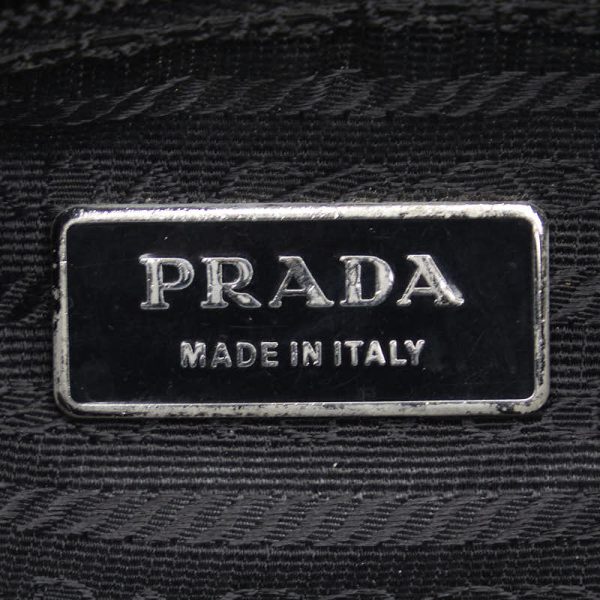 1 0138070 11 Prada Crossbody Shoulder Bag Black Nylon Leather