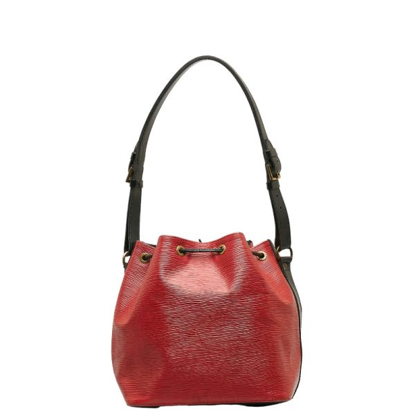 1 0138582 3 Louis Vuitton Epi Petit Noe Shoulder Bag M44172 Castilian Red