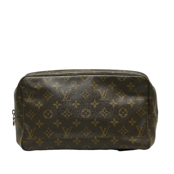 1 0138623 1 Louis Vuitton Monogram True Toilet 28 Clutch M47522 Brown