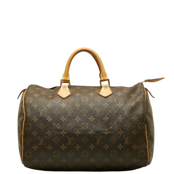 1 0139133 1 Louis Vuitton Monogram Speedy 35 M41524 Brown