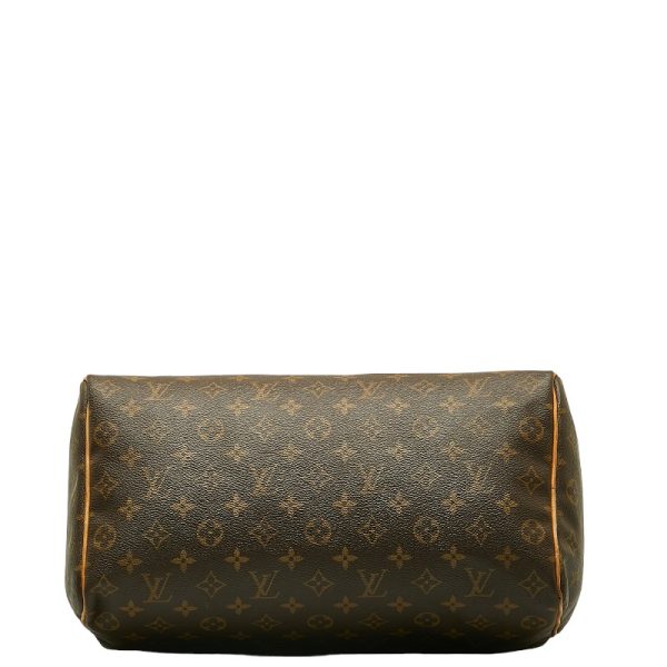 1 0139133 4 Louis Vuitton Monogram Speedy 35 M41524 Brown