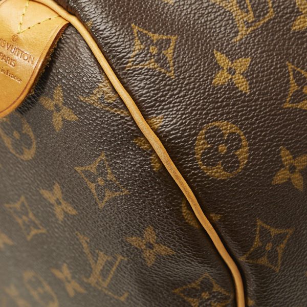 1 0139133 5 Louis Vuitton Monogram Speedy 35 M41524 Brown