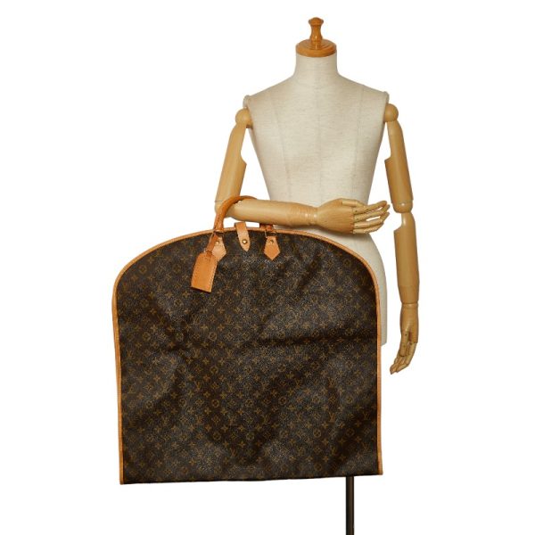 1 0139417 10 Louis Vuitton Us Porte Avi Garment Bag Suit Cover M23434 Brown