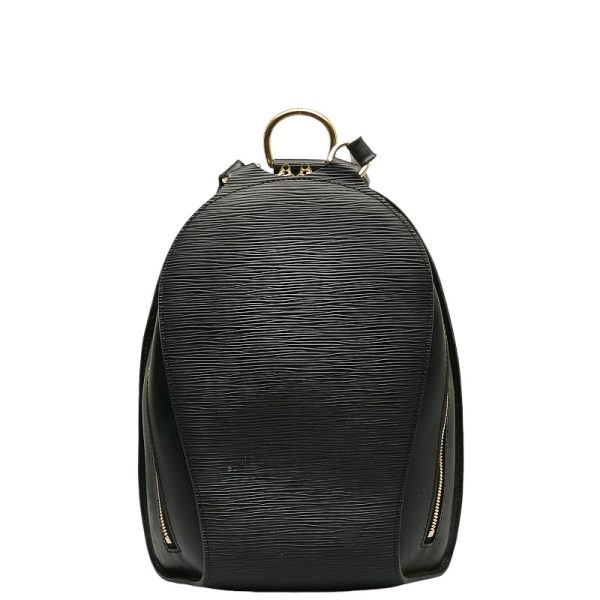 1 0140294 1 Louis Vuitton Epi Mabillon Rucksack Backpack M52232 Noir Black