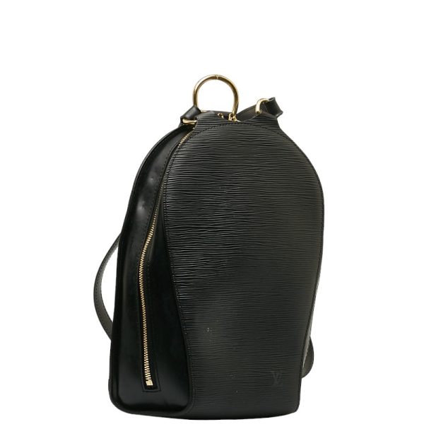 1 0140294 2 Louis Vuitton Epi Mabillon Rucksack Backpack M52232 Noir Black